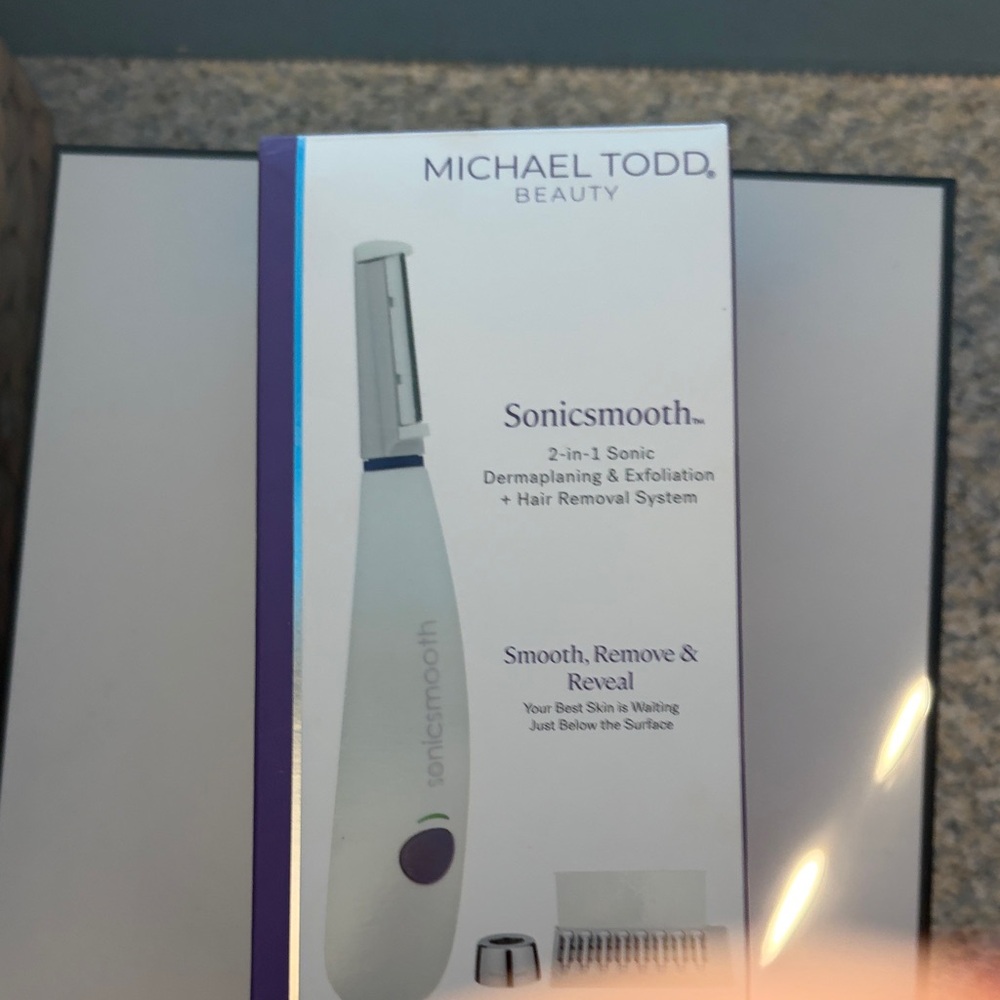 Michael Todd Beauty Sonicsmooth Purple Hair Removal System
